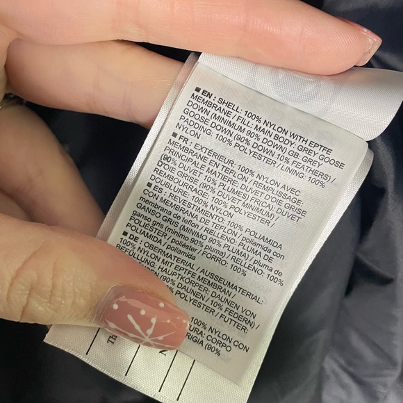 Arc’teryx Black Patera Parka Winter Jacket Goose Down GORE-TEX Womens Large‎ NEW - Picture 6 of 11